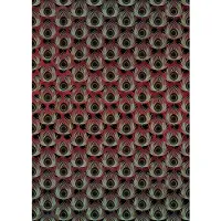 Overig Fotobehang Rode Pauw - Meerkleurig - 2,80m X 200cm