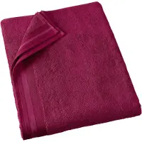De Witte Lietaer Badlaken Contessa Aubergine (100 x 150 cm)