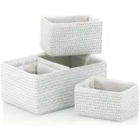kela Rimossa Mand Set van 5 Stuks - Wit -