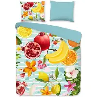 Good Morning Dekbedovertrek Katoen Fruities - multi 240x200/220cm