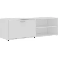 vidaXL Tv-meubel 120x34x37 cm bewerkt hout wit