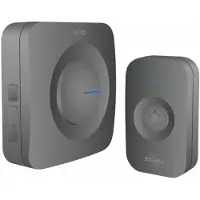 Elro DB3000 Draadloze Deurbel Set – met Ontvanger op batterij - Bereik 300 meter - IP65 Waterdicht -
