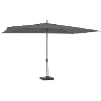 Madison Parasol Rectangle Taupe Grade 6 (300 x 400 cm)