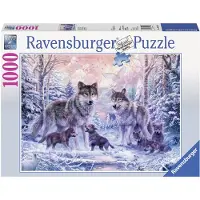 Ravensburger puzzel wolven 1000pc Karton Ravensburger Puzzel