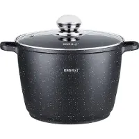 King Hoff 1598 - Hoge Braadpan - met Aromaknop - 24 cm - 6.2 liter