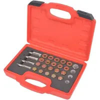 vidaXL Olieaftapplug-reparatieset m13 m15 m17 m20 64-delig