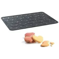 Mastrad Macarons bakmat, hartjes large - Mastrad
