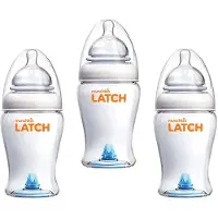 Munchkin Babyfles - 3-pack Latch bottle - baby fles 240ml - Anti-Colic babyflesje