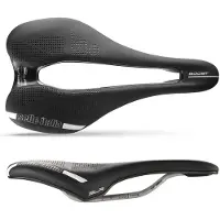 Selle Italia SLR Boost Lady TI 316 Superflow-zadel, zwart