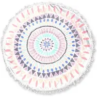 Unique living Roundie Dessin 2 - Multi