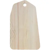 Vepa Bins Snijplank Organic - Rubberhout Met Leer - Tritic - L - Tak Design