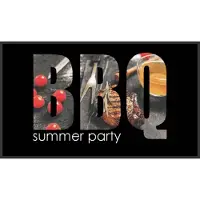 MD-ENTREE Droogloopmat Barbecue Summer Party Multi 120 X 67 Cm