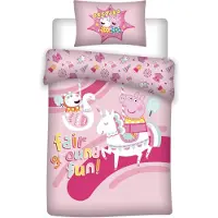 Disney Peppa Pig kinderdekbedovertrek Unicorn - katoen