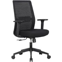 Ivol Ergonomische Bureaustoel Napoli- Bureaustoelen voor Volwassenen - Verstelbare Kantoorstoel - Office Chair - IVOL