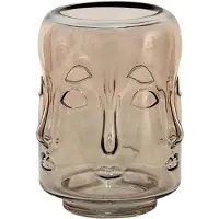 Clayre & Eef Bruine Vaas Ø 14*18 cm 6GL3458