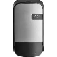Mts euro products Zeepdispenser Quartz 400 Ml 20 X 11,5 Cm Zilver