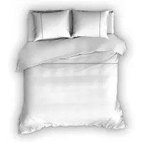 Romanette Dekbedovertrek Duchesse Wit Antraciet Flanel-140 x 200 / 220 cm | 1-Persoons