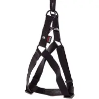 Martin instap tuig voor hond nylon zwart 50-70x2 cm