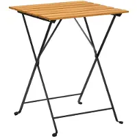 vidaXL Bistrotafel 55x54x71 cm massief acaciahout