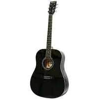Blokker Phoenix Gitaar Western 001 Dreadnought 105 Cm Zwart