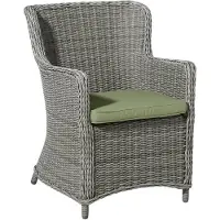 Madison Wickerkussen Multi Panama Sage (48 x 48 cm)