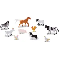 Melissa & Doug speelfigurenset Boerderijdieren 10-delig