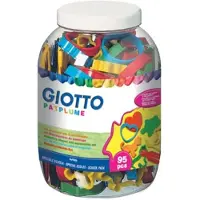 Giotto Patplume Grootverpakking kleivormen 95 stuks