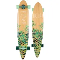 Tempish – Flow Longboard XL – 46 inch 117 cm – Dancing & Carving Longboard – Flexibel Deck & Soepele Trucks