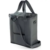 Kimood Hoge flessen koelbox/koeltas grijs 18 liter - Koeltas