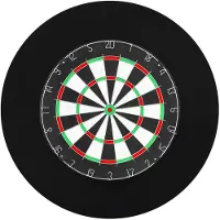 vidaXL Professionele dartbord-omgeving met opvangring, gemaakt van EVA-materiaal