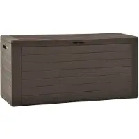 vidaXL Tuinbox 116x44x55 cm bruin