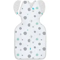 Love to Dream Babyslaapzak Swaddle Up - Inbakeren afbouwen - Baby 6-9 maanden - 8.5-11 kg - Zomer - 0.2 TOG - Wit