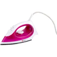Alpina Stoomstrijkijzer - 2000 Watt - Traploze Temperatuur - Stoomboost - Sproeifunctie - RVS Zool - Roze