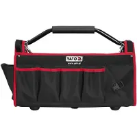 YATO Gereedschapstas 49x23x28 cm zwart