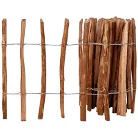vidaXL Schuttingpaneel, hazelnoot, 60x500 cm