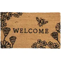 Clayre & Eef Bruine Deurmat 75*45*1 cm MC153