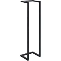vidaXL Handdoekenrek 25x20x95 cm ijzer zwart