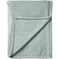 Dutch decor - BILLY - Plaid 150x200 cm - flannel fleece - superzacht - Jadeite - lichtgroen