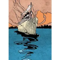 Komar Vliesbehang Digitale print vlies - La Nave - Afmeting 200 x 280 cm