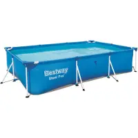 Bestway Zwembad met stalen frame 300x201x66 cm 56404