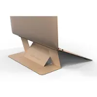 Powercubes laptopstandaard - Goud - Opvouwbaar - Draagbare en verstelbare Laptop Stand - Laptop Verhoger