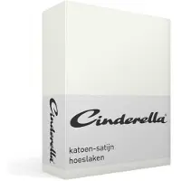 Cinderella Hoeslaken Ivory (Satijn)-160 x 200 cm