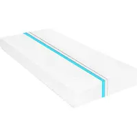 vidaXL Matras 7 Zone 16 cm PU-schuim H2 H3 100x200 cm