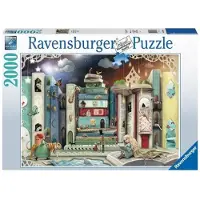 Ravensburger puzzel straat romans 2000 Karton Ravensburger Puzzel