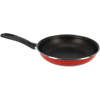 Magefesa Aluminium koekenpan/hapjespan Merida rood met anti-aanbak laag 30 cm - Koekenpannen