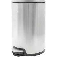 C&T Pedaalemmer met deksel Wasty 12 L rond