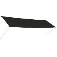 vidaXL Luifel uittrekbaar 400x150 cm antraciet