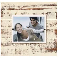 Walther design Offaly - Houten portretlijst - Fotoformaat 20x25 cm - Creme
