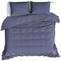 De Witte Lietaer Dekbedovertrek Zygo Lavender Satijn-260 x 200 / 220 / 240 cm | Extra Breed