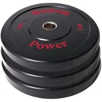 Men's Health Halterschijven 5 KG Zwart